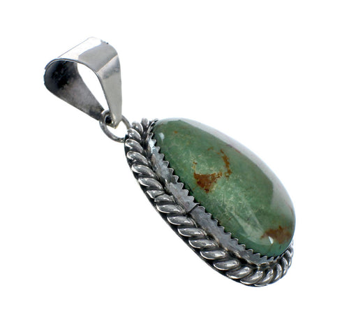 Navajo Native American Turquoise Sterling Silver Pendant SN20072